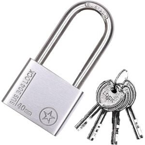 Master Lock 40mm Long Beam with 4 Keys